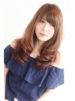 オズ ヘアーアンドトータルビューティー(OZ hair&total beauty) ロコルカラーピンクグラデーション