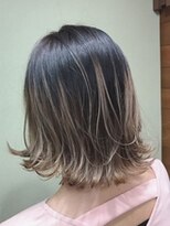 ヘアメイク ゼロサンヨンゴ(Hair Make 0345)&nbsp;グラデーション外はねボブ　《高倉麻未》