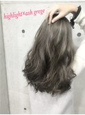 トレンド☆ハイライト×アッシュグレージュ