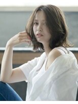 ウニ 清澄白河(uni) 抜け感ハイライト 外ハネボブ ヴェールウェーブ