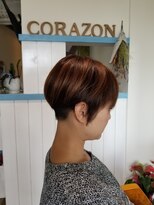 ヘアーメイク コラソン(hair make corazon)&nbsp;似合わせカットメルティカラー着物フェミニンロング
