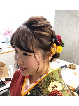 ガーデン 美容室 ヘアセット 着付け