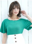 波ウェーブ×切りっぱなしボブ★20代30代50代 髪質改善