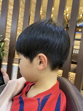 クォーターリゾート(QUARTER RESORT) キッズカット ショート MEN'S HAIR