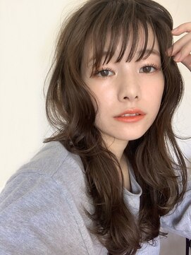 ラグ(log) ニュアンシーロング×ミントベージュ