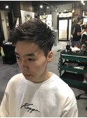 #72 ジェットバングショート ツーブロックver.