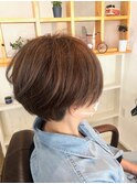アレンジも楽しい★丸みショート ツーブロック