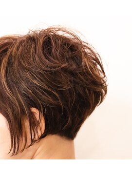 サロン マーニ(salon m ni) オシャレ染めの白髪染め！×ハイライト×ローライト