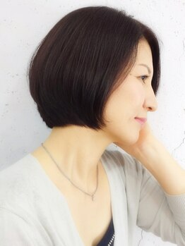 ナポカヘアー(napoca.HAIR)の写真/年齢を重ねると気になるお悩みを解消し、ダメージを抑えて素敵に彩るカラーを。肌なじみの良さも好評☆