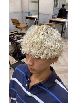 レイズ 名古屋(RAYS) ブリーチハイトーン波巻きスパイラルパーママッシュ