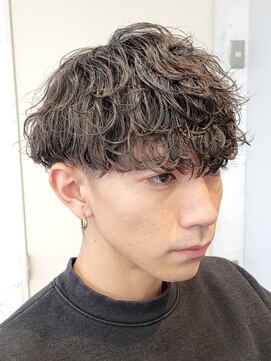 フィフス 原宿(fifth) 波巻きパーマツーブロックマッシュツイストスパイラルパーマ