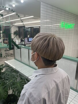 エイト 川崎店(EIGHT) ホワイトアッシュ×レイヤーマッシュ