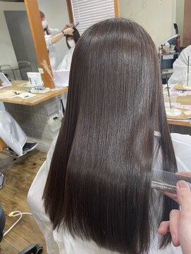 ラミール 学園店(lamiell) 髪質改善/ロング/酸熱トリートメント/艶カラー/縮毛矯正