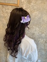 ヘアスタジオ マテリアル 中央駅店(hair studio Material)&nbsp;#ヘアセット#ブライダルヘアセット