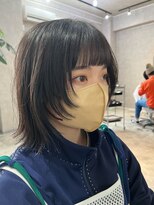 サクラ オモテサンドウ(SAKURA)&nbsp;ウルフレイヤー　ボブレイヤー　ヘルシースタイル　表参道美容室