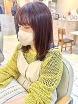 テトラ バイ ネオリーブ 横浜西口店(tetra by neolive)&nbsp;レイヤースタイル×カシスピンクで春ヘア