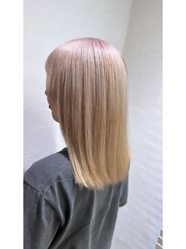 アジールヘア 池袋東口店(agir hair) ホワイトベージュミルクチョコレート透明感カラー10代20代