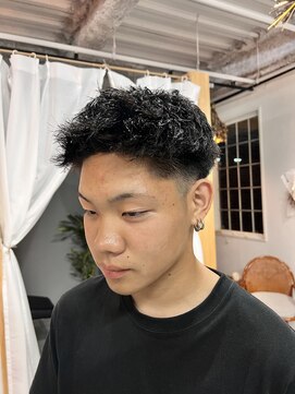 空 束感波巻きスパイラルツイストスパイラルマッシュ