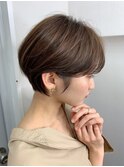 小顔ナチュラルショート/10代/20代/30代★似合わせカット
