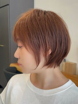 ビューエヒメ(VIEW EHIME) 大人ラフウェーブ20代30代40代ボブブラウンスウィングショート