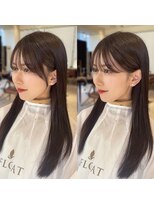 アフロート ギンザ(AFLOAT GINZA) 耳にかけてもかわいい顔まわりカット