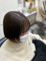 アキコ(AKIko) ブリーチ毛の酸性ストレート