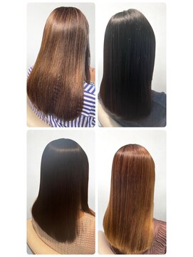 美容室フルール 20代30代40代髪質改善カラーミルクティアッシュ韓国ヘア