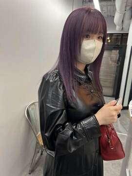 ヌープヘアーアイス(NUUP.hair ici) 20代30代40代大人可愛い韓国風ラベンダー透明感