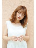 【HOME下北沢】レイヤーミディ☆オレンジベージュ