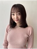 ピンクブラウン×レイヤー