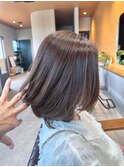 ひし形レイヤーボブ大人かわいい20代30代40代