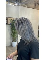 アレンヘアー 梅田店(ALLEN hair)&nbsp;シャドールーツ/ケアブリーチ/シルバー