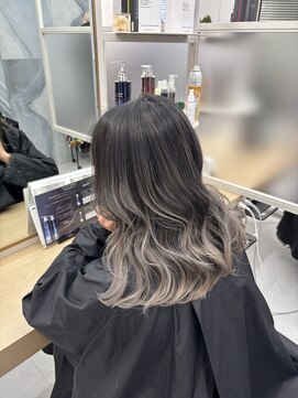 ユアーズヘア 東新宿店(youres hair) エアータッチバレイヤージュ