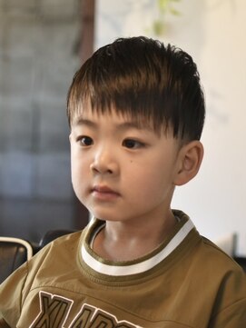 リム メンズヘア(LIM men's hair) 艶髪男の子キッズマッシュ【キッズカット/メンズ/倉敷/中島】