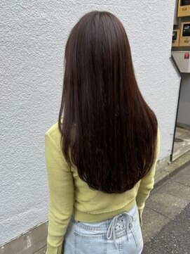 ニーム 国分寺(NEEM) 髪質改善縮毛矯正・ストレート・ロング・アッシュブラウン