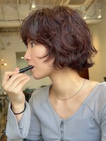 ホヌン 茅ヶ崎(Honnun) ショート×乾かすだけ|パーマ風くしゅ感!セットも時短◎茅ヶ崎