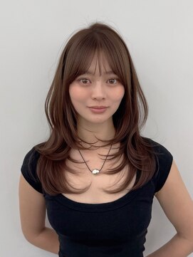 アマトウキョウ アユンチェ(AMA TOKYO×AYUNCHE) 韓国スタイル/ナチュラルくびれヘア_くびれ巻き_レイヤーカット