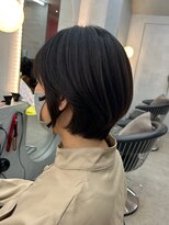 ロンドポレール 北千住(Lond polaire)&nbsp;暗めカラー/ショート/前髪/レイヤー/髪質改善/縮毛矯正/北千住