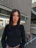 テンション(tension)&nbsp;顔まわりウルフレイヤーカット韓国札幌大通駅バスセンター駅