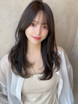 アフロート ルヴア(AFLOAT RUVUA) 20代30代大人かわいいセミロングヘア★レイヤーカット