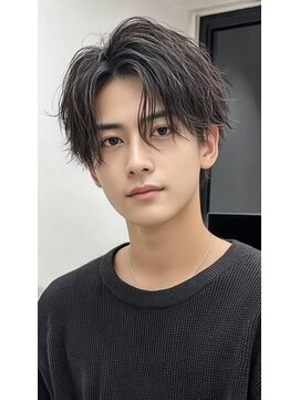 ケシキ 表参道 原宿(kesiki.) フェザーパーマフェザーショート韓国へアセンターパート