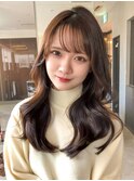 くびれヘア*顔周りレイヤーカット*ロングヘアー*髪質改善