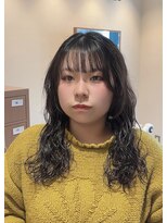 シアン 栄店(CYAN.)&nbsp;初体験！！朝のセットが楽になるウェーブパーマ♪【栄/矢場町】