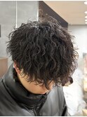 シャドウパーマ/ツイストスパイラルパーマ/メンズパーマ