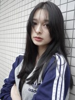 ヌヌ 渋谷 原宿 明治神宮前(nunu) レイヤーカットウルフカットボブグレージュオリーブべージュ