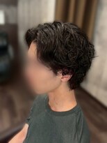 ディアーバイラポールヘア(Dear by RAPPORT HAIR)&nbsp;センターパート×パーマ