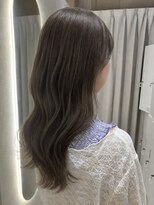 ジーナ 近鉄奈良(Zina)&nbsp;グレージュ/透明感カラー/近鉄奈良/学割/髪質改善/レイヤー