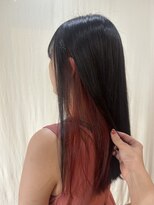 ココカラヘアー ニコ(cococara hair nico)&nbsp;インナーカラー/イヤリングカラー/暖色
