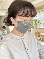 スー 自由が丘(suu)&nbsp;大人ボブパーマショートパーマ波ウェーブふわふわボブミニボブ