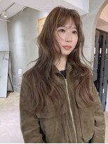 ローレンアオ(LOREN AO)&nbsp;ハッシュカット/グレージュ/デザインカラー/矢場町